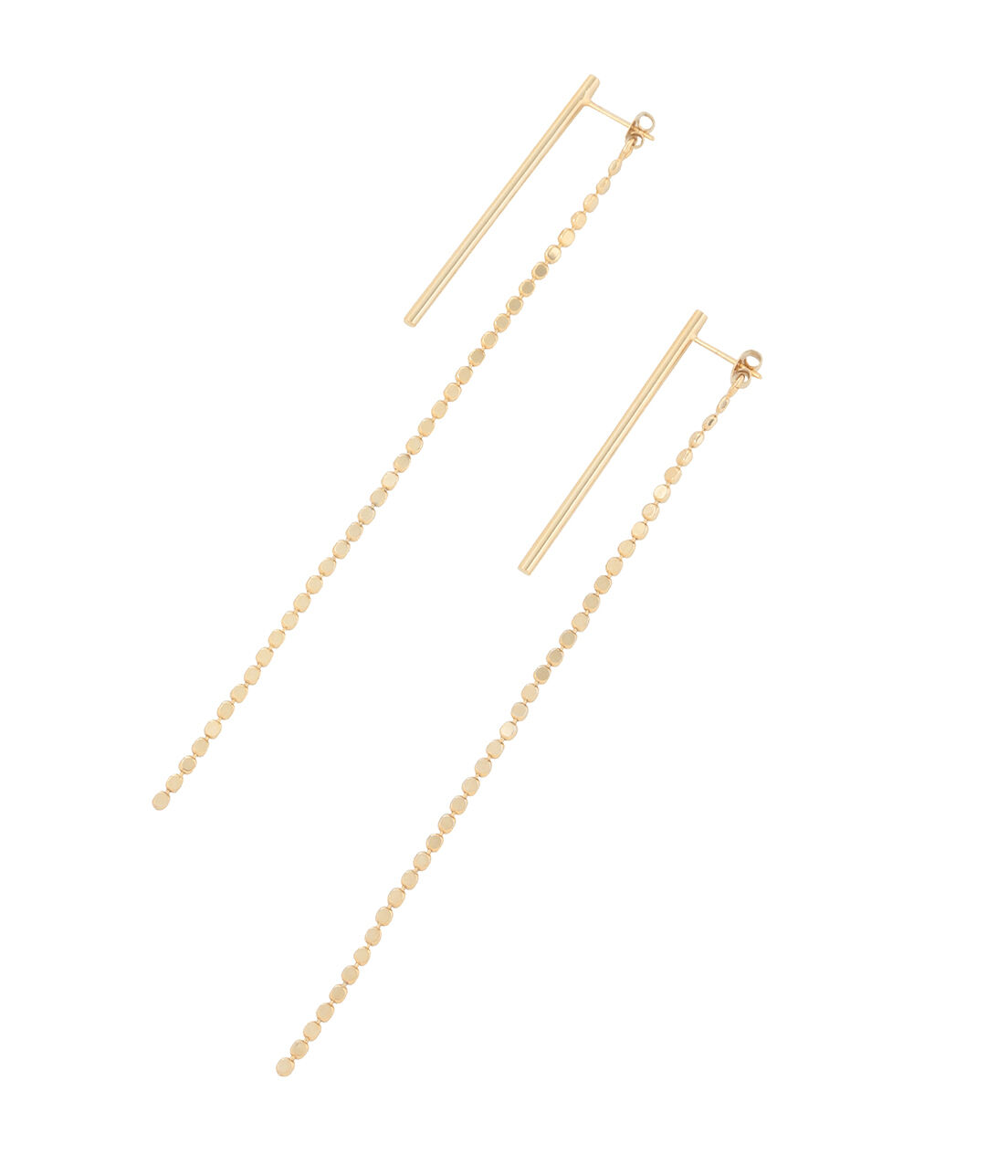 ADAM ET ROPE'「ドロップドットピアス」|ピアス|