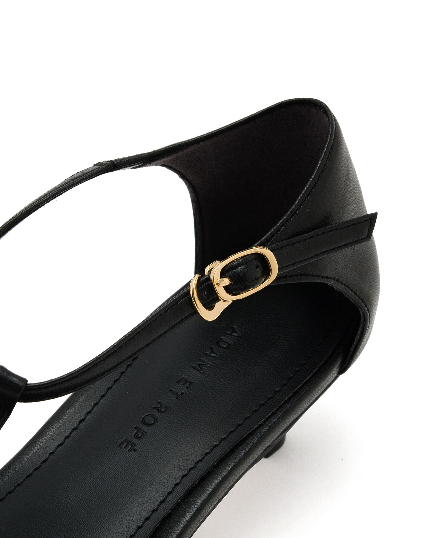 ADAM ET ROPE'「【サステナブル】ナロークロスストラップサンダル」|サンダル|