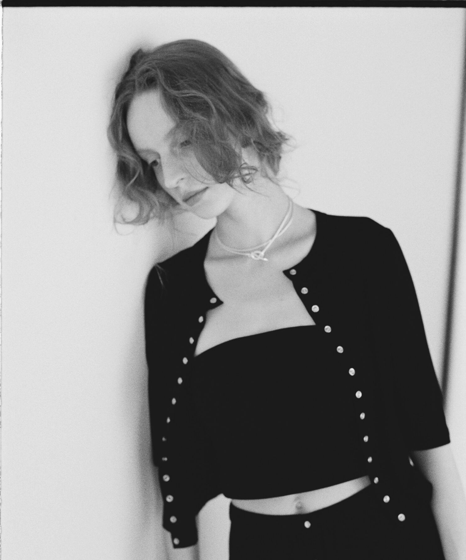 ADAM ET ROPE'「【agnes b. pour ADAM ET ROPE'】JUPE PRESSIONS LONG」|スカート|