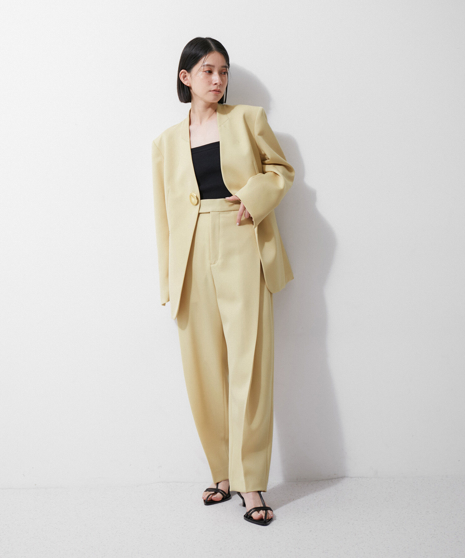 ADAM ET ROPE'「ドスキンシェイプジャケット」|テーラードジャケット|