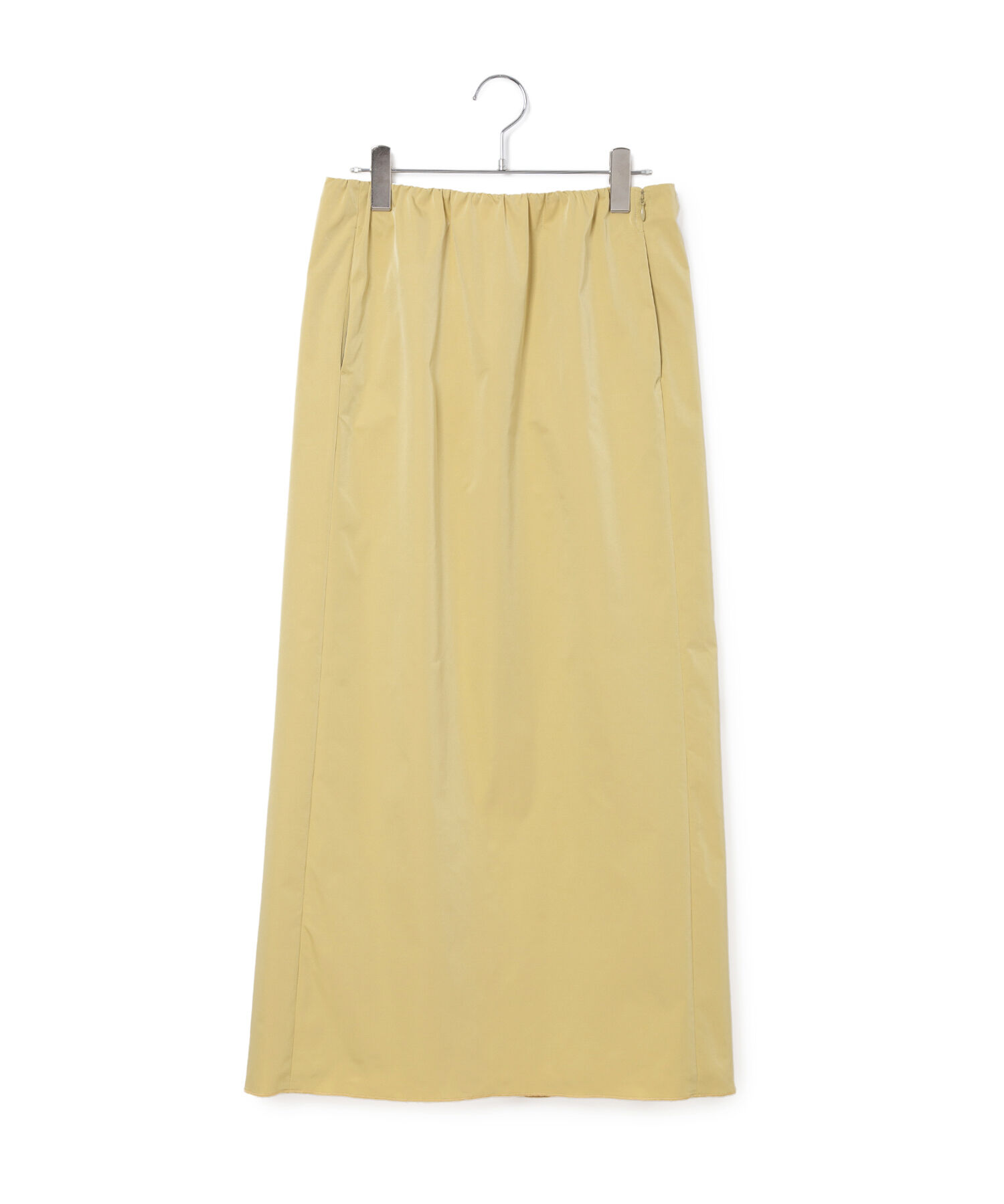 ADAM ET ROPE'「【サステナブル】マイクロストレッチリーンスカート」|スカート|