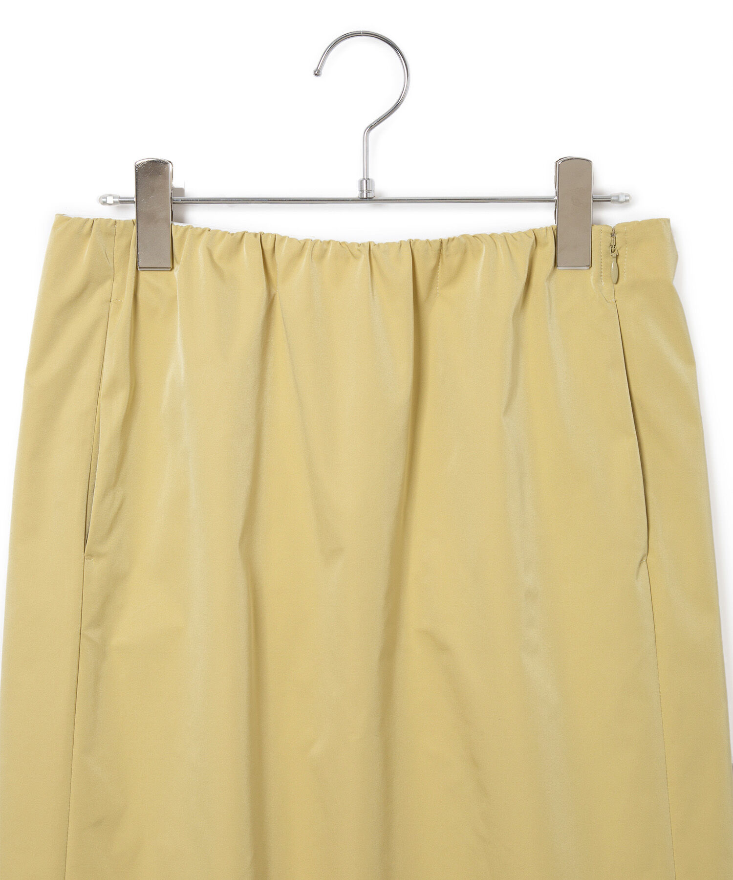 ADAM ET ROPE'「【サステナブル】マイクロストレッチリーンスカート」|スカート|