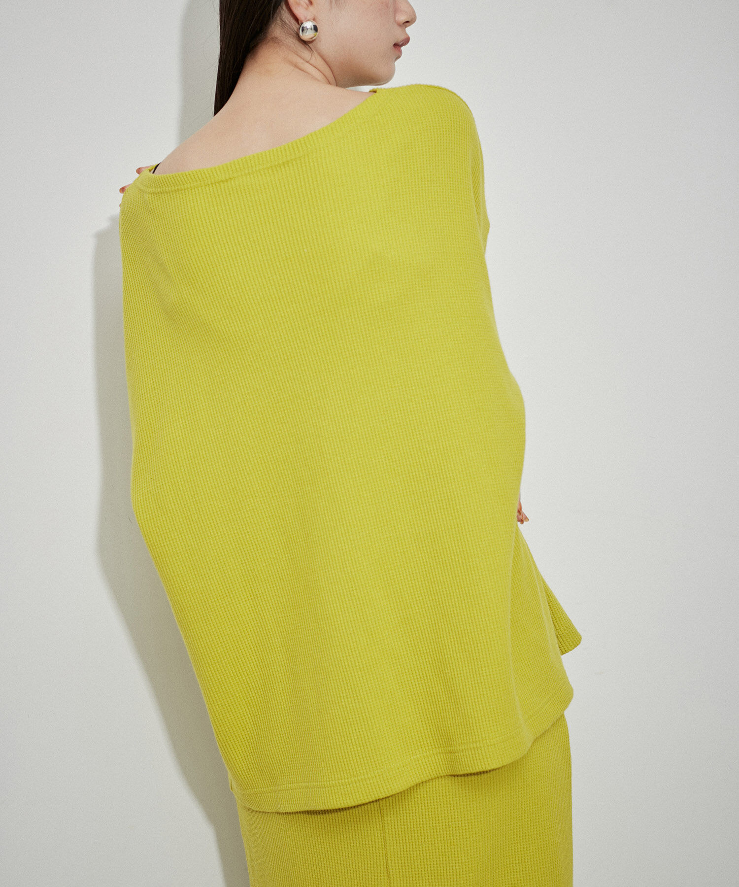 ADAM ET ROPE'「【Miller for ADAM ET ROPE】別注WAFFLE L/S TEE」|Tシャツ・カットソー|