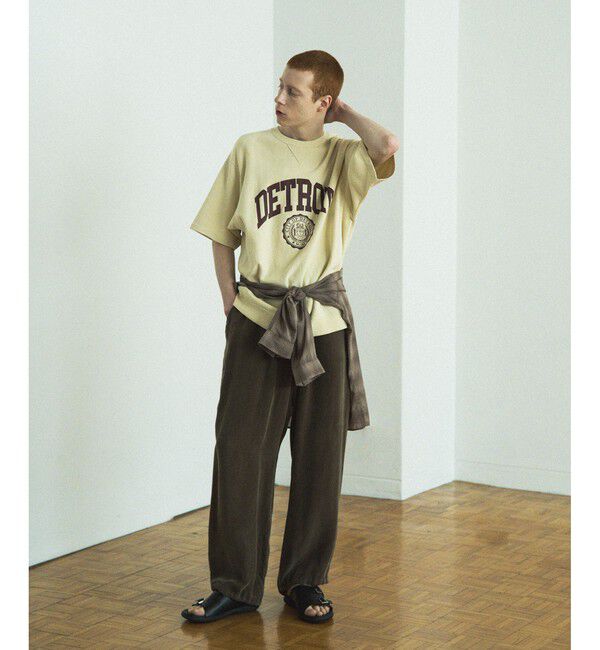 ADAM ET ROPE'「《別注》【Champion】REVERSE WEAVE SHORT SLEEVE SWEATSHIRT」|Tシャツ・カットソー|