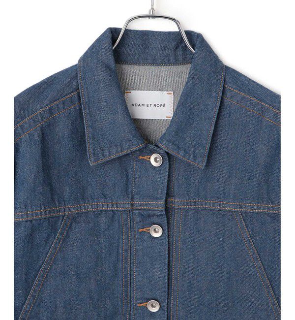 ADAM ET ROPE'「ポケットメンアサデニムブルゾン」|ブルゾン・スタジャン|