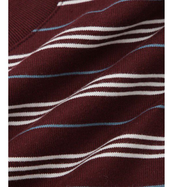 ADAM ET ROPE'「【LACOSTE for ADAM ET ROPE'】別注 MULTI BORDER TEE」|Tシャツ・カットソー|