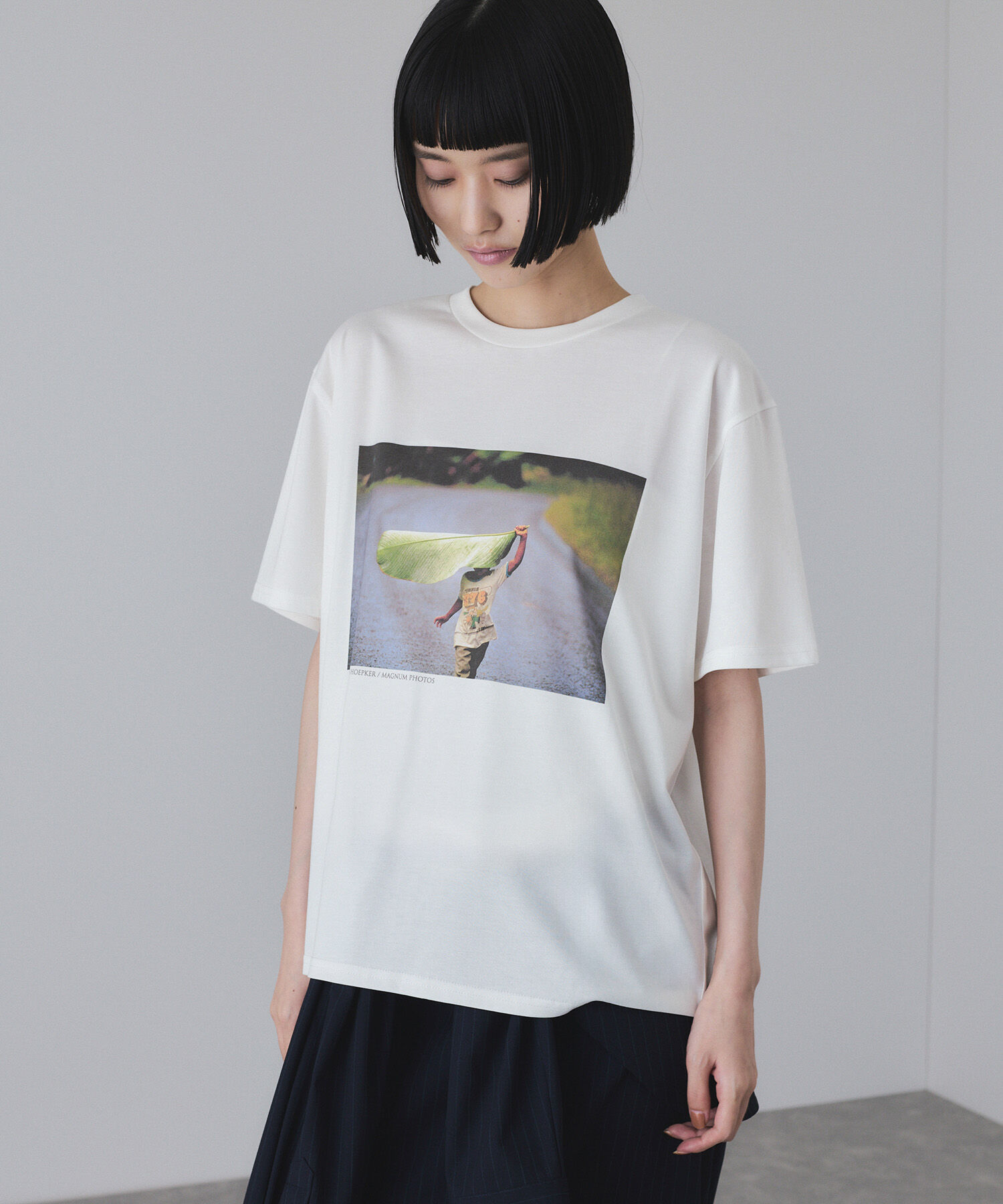 ADAM ET ROPE'「【撥水】MAGNUM PHOTOS TEE」|Tシャツ・カットソー|