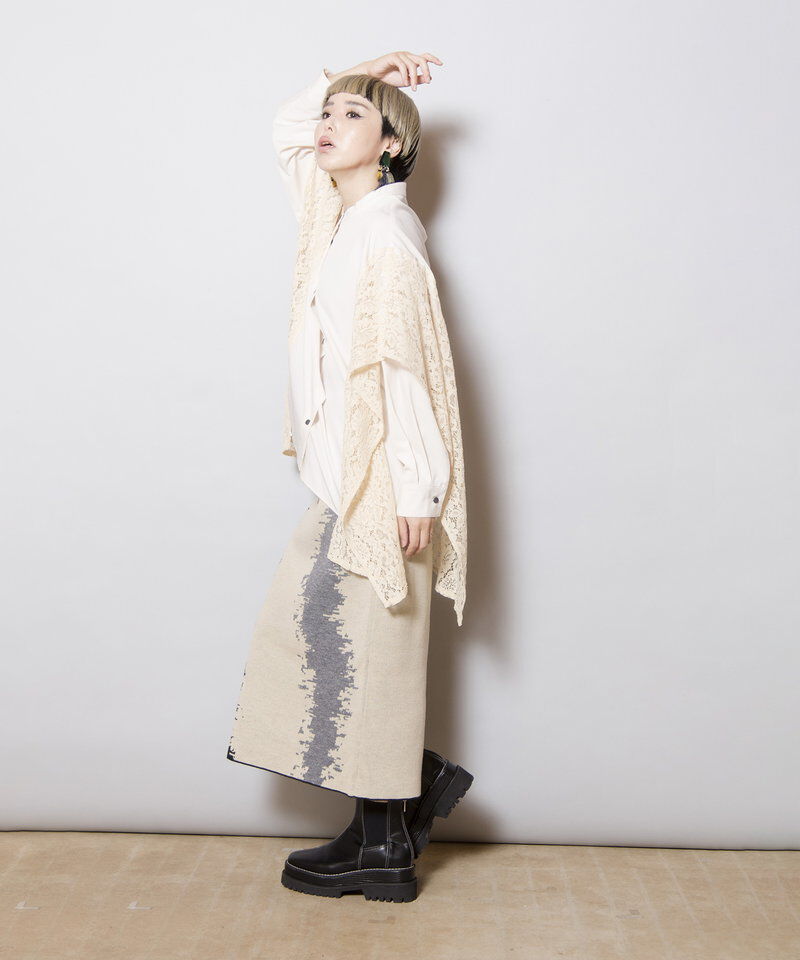  「サイドレースブラウス」|シャツ・ブラウス|