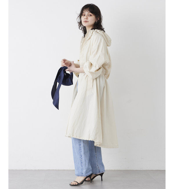 THE PAUSE「【THE PAUSE】ギャザーフーデッドコート」|その他|