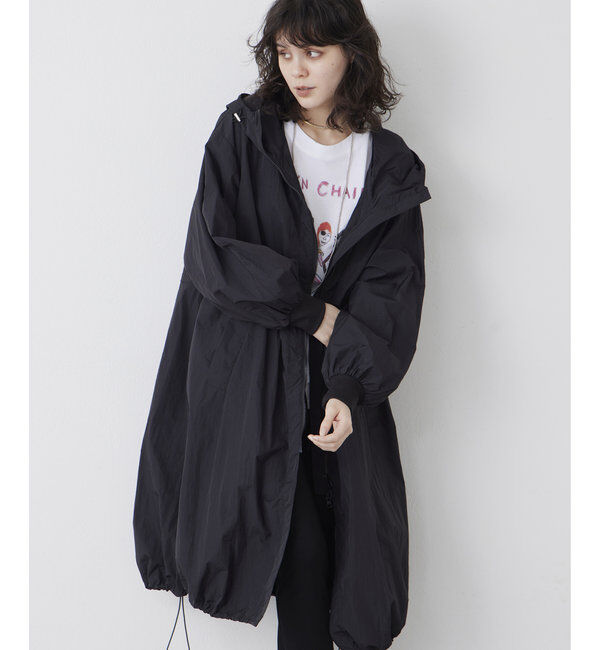 THE PAUSE「【THE PAUSE】ギャザーフーデッドコート」|その他|