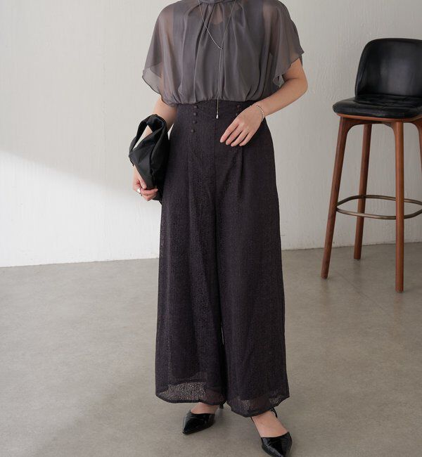  「【オケージョン】モザイクレースロンパース」|ワンピース|