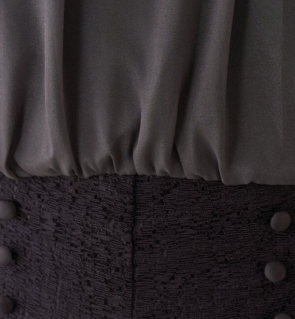  「【オケージョン】モザイクレースロンパース」|ワンピース|