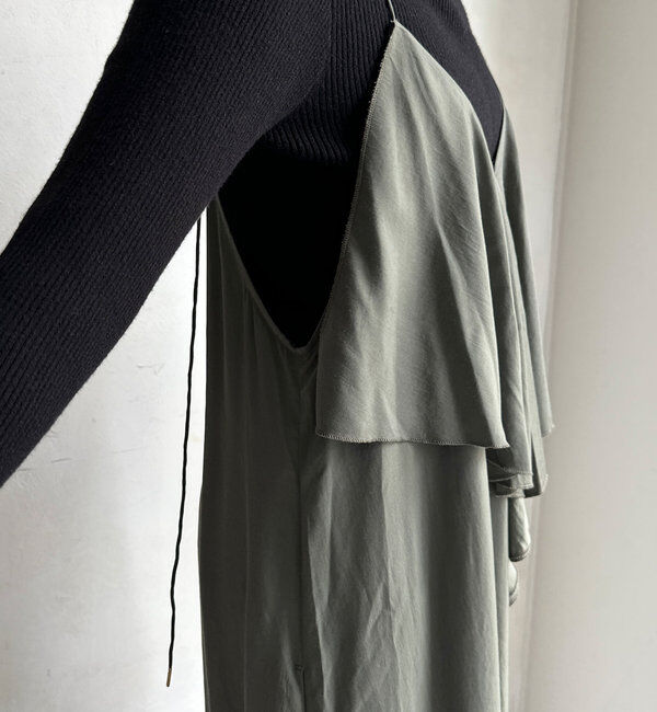  「前後2WAYフリルキャミワンピース」|ワンピース|