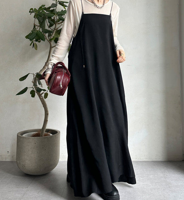  「前後2WAYフリルキャミワンピース」|ワンピース|