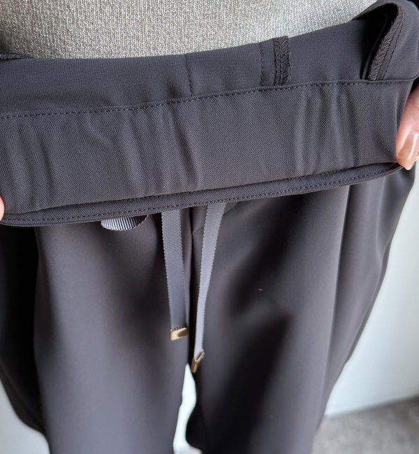  「ドロストワイドパンツ」|チノ|