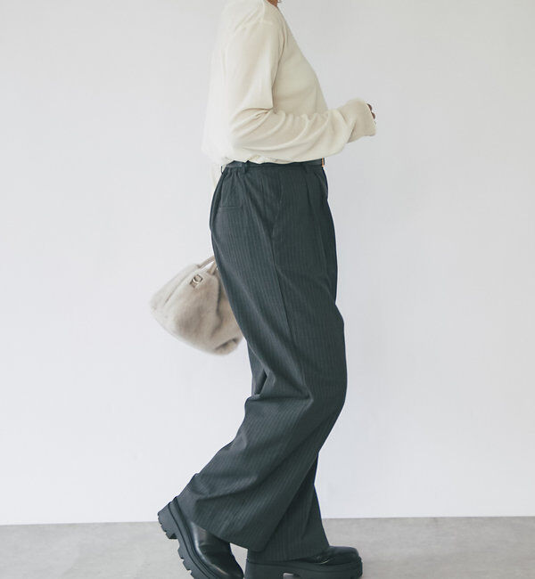  「タックストライプパンツ」|その他|