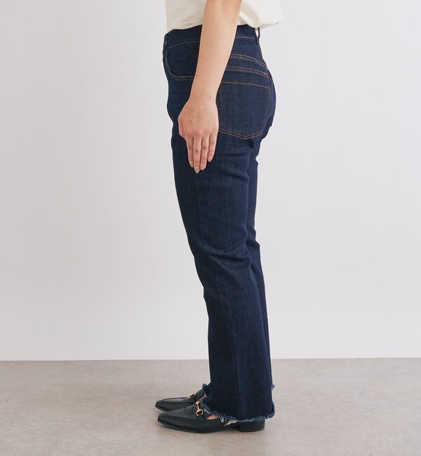  「《美シルエット》ハイパーストレッチブーツカットデニム」|その他|