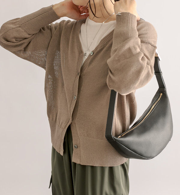  「【上品デザイン】カーブボディバッグ」|クラッチバッグ|