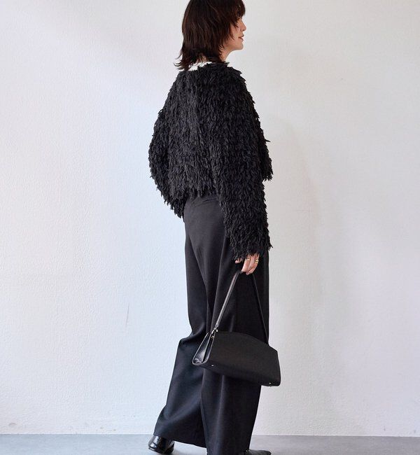  「予約【セットアップ対応可】ウーリーツイル2タックパンツ」|チノ|