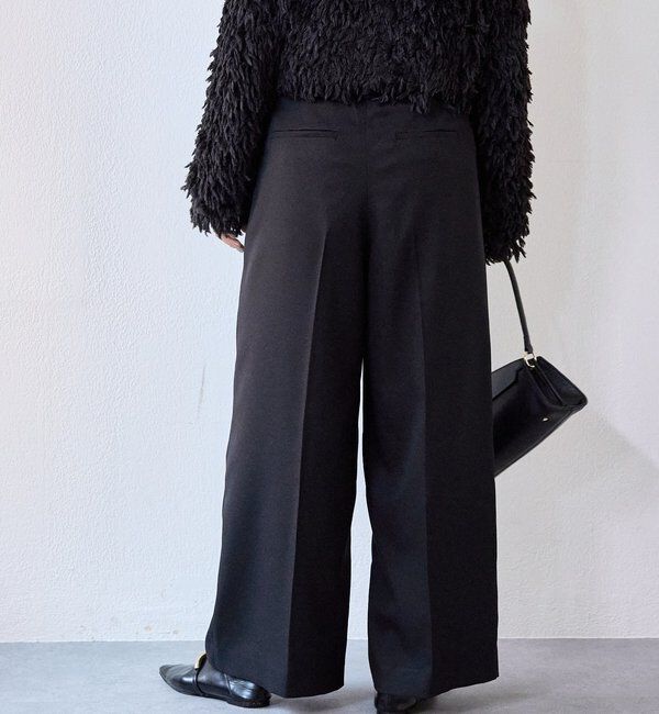  「予約【セットアップ対応可】ウーリーツイル2タックパンツ」|チノ|