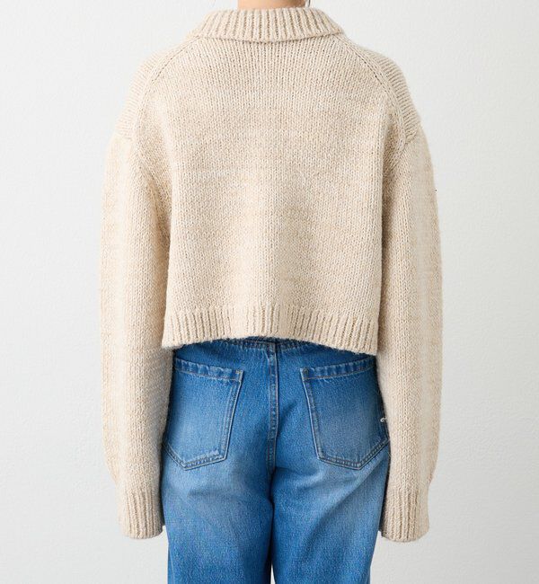  「【a Nice （ア ・ニース）】ニットジャケット」|ニット・セーター|