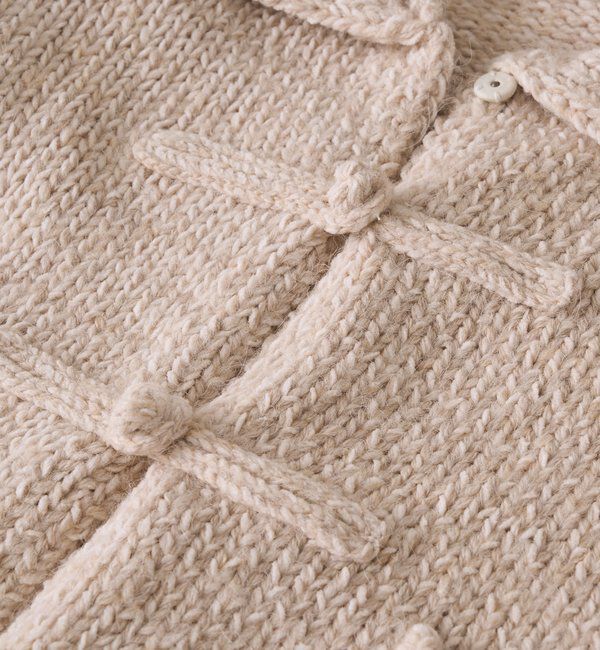  「【a Nice （ア ・ニース）】ニットジャケット」|ニット・セーター|