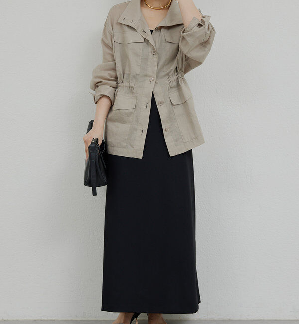  「シアーミリタリージャケット」|テーラードジャケット|