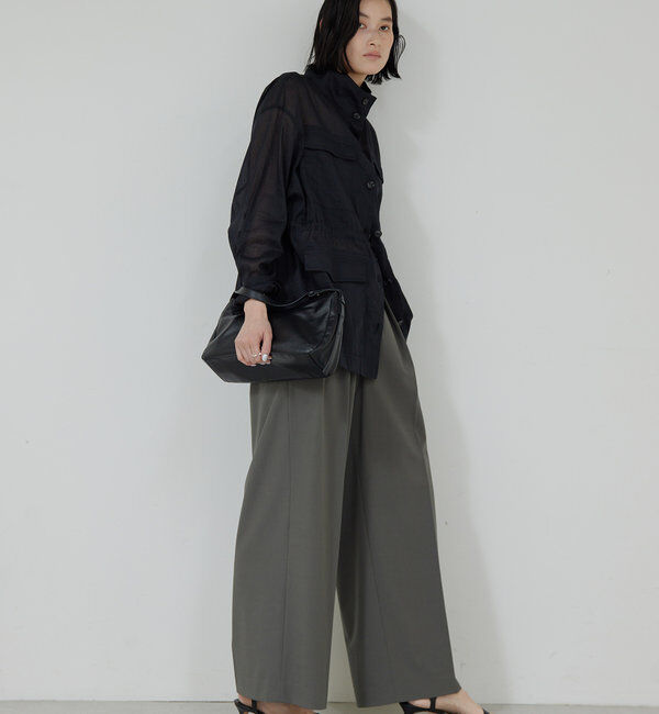  「シアーミリタリージャケット」|テーラードジャケット|