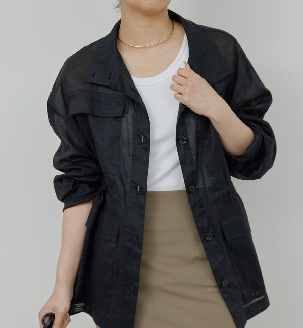  「シアーミリタリージャケット」|テーラードジャケット|