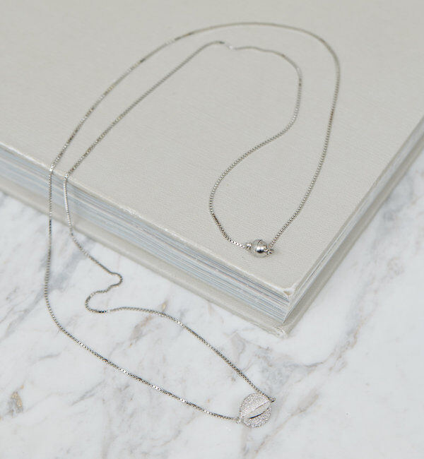  「テクスチャーパーツネックレス」|リング|シルバー