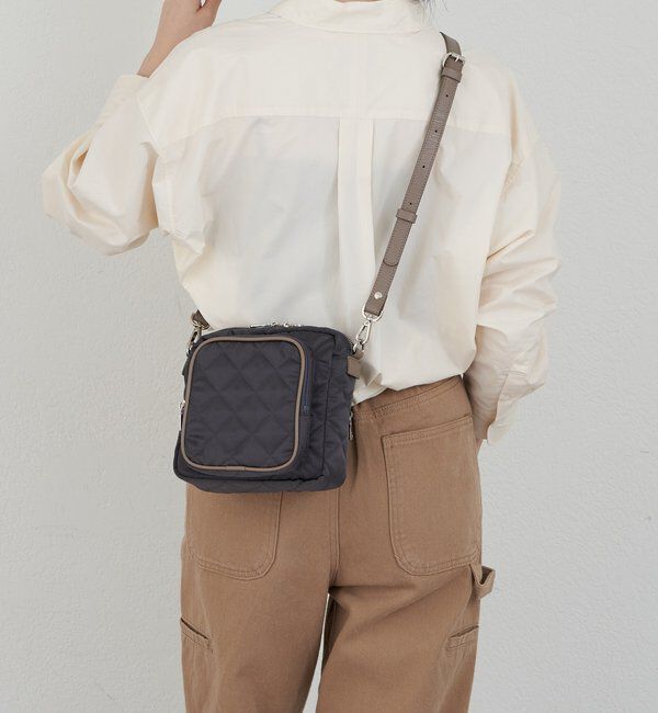  「キルティングスクエアショルダーバッグ」|ショルダー・メッセンジャー|