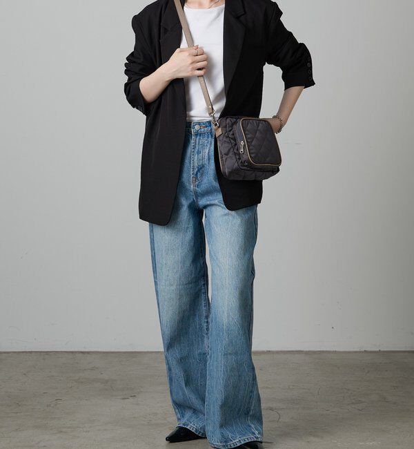  「キルティングスクエアショルダーバッグ」|ショルダー・メッセンジャー|