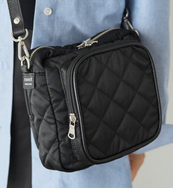  「キルティングスクエアショルダーバッグ」|ショルダー・メッセンジャー|