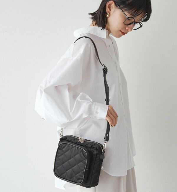  「キルティングスクエアショルダーバッグ」|ショルダー・メッセンジャー|