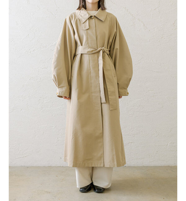  「【2サイズ展開】ステンカラートレンチコート」|トレンチコート|