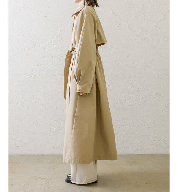  「【2サイズ展開】ステンカラートレンチコート」|トレンチコート|