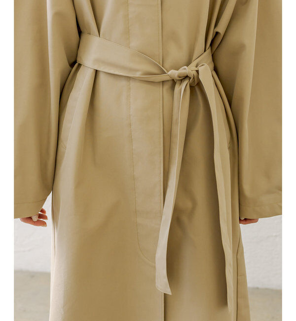  「【2サイズ展開】ステンカラートレンチコート」|トレンチコート|