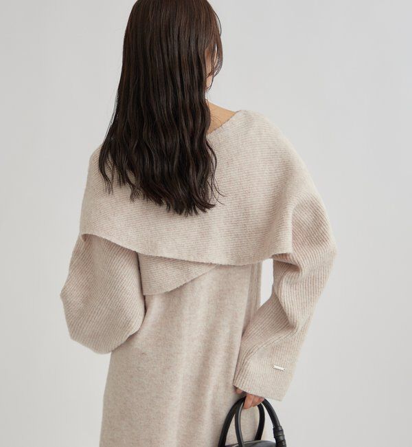  「クロスニット ワンピース」|ワンピース|