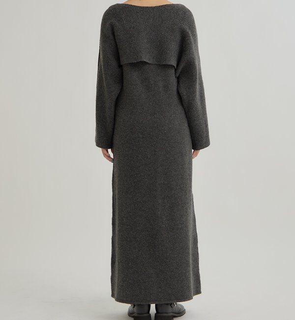  「クロスニット ワンピース」|ワンピース|