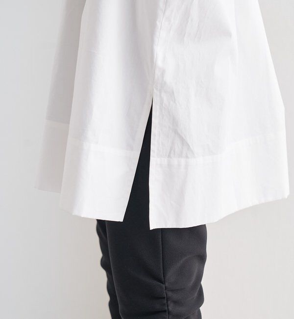  「ハーフZIPチュニック」|シャツ・ブラウス|