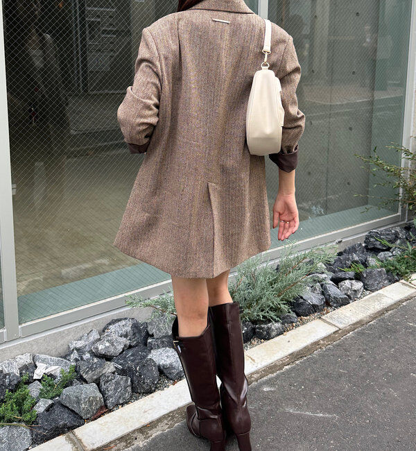  「【SNS総再生回数400万回突破！セットアップ対応】オーバーダブルジャケット」|テーラードジャケット|