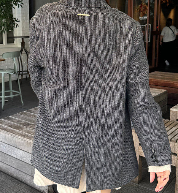  「【SNS総再生回数400万回突破！セットアップ対応】オーバーダブルジャケット」|テーラードジャケット|