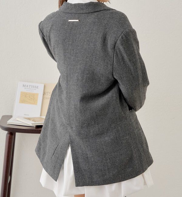  「【SNS総再生回数400万回突破！セットアップ対応】オーバーダブルジャケット」|テーラードジャケット|