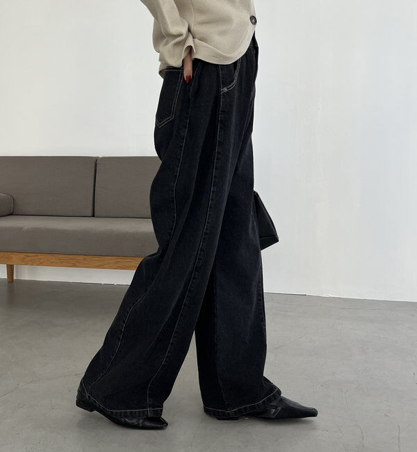  「サイドタックデニム」|デニム|