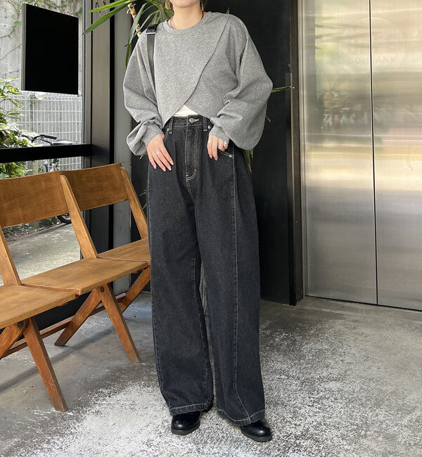  「サイドタックデニム」|デニム|