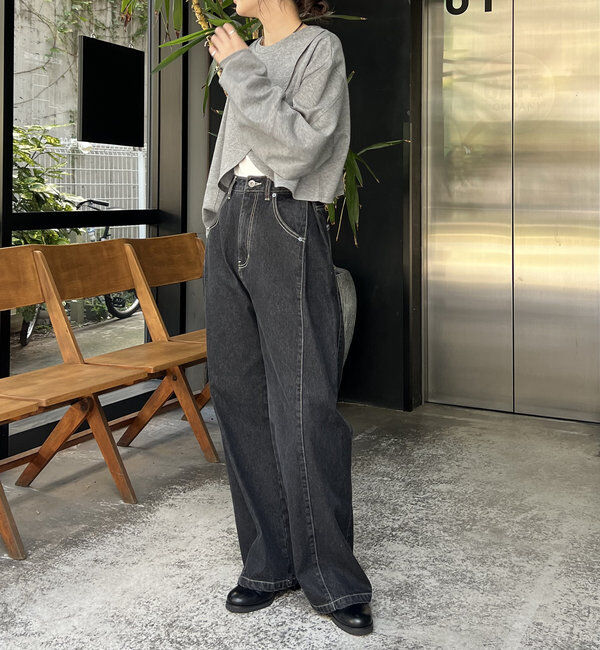  「サイドタックデニム」|デニム|