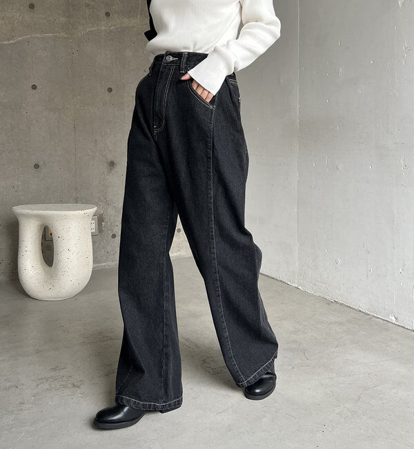  「サイドタックデニム」|デニム|