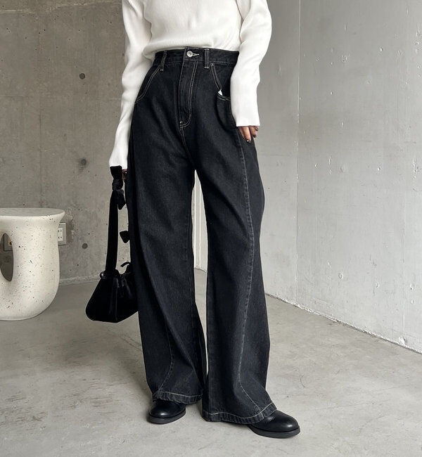  「サイドタックデニム」|デニム|