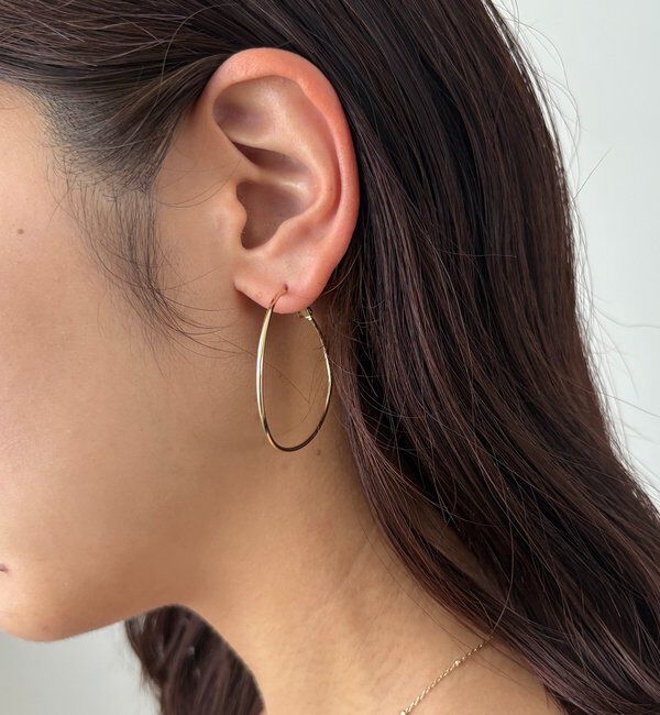  「〈GOLDY/ゴールディ〉2WAYスワールピアス」|リング|