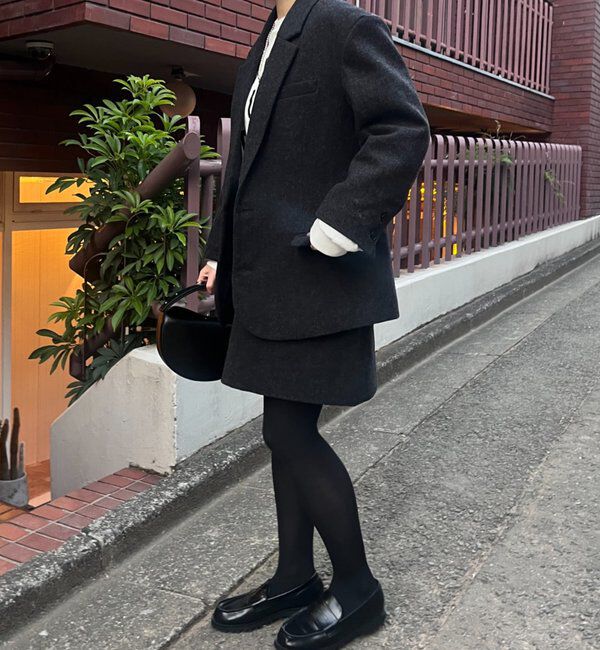  「ウールミニスカート」|スカート|